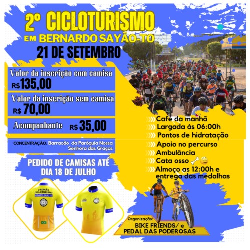 2° Cicloturismo em Bernardo Sayão -TO