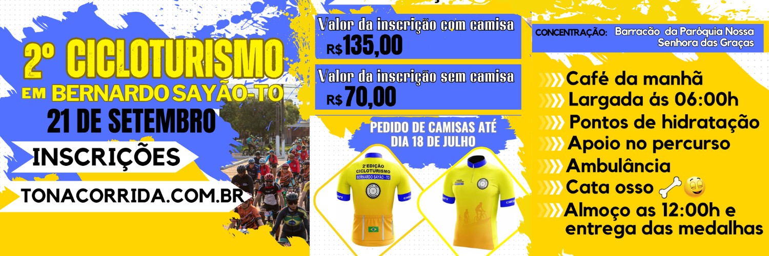 2° Cicloturismo em Bernardo Sayão -TO
