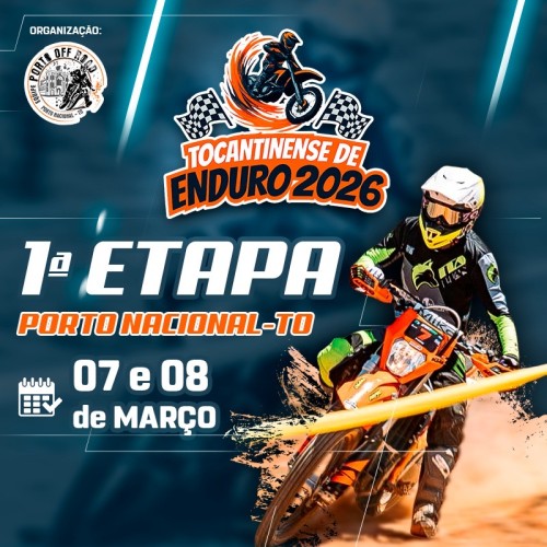 🏍️🔥 TOCANTINENSE DE ENDURO 🥇 1ª ETAPA – PORTO NACIONAL 🌄🏁